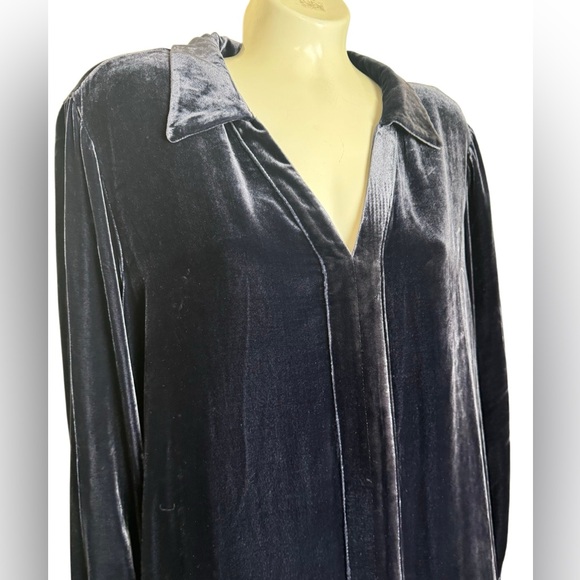 Sundance Hendrix Velvet Shirt Dress - Picture 4 of 8